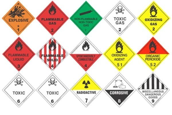 Hazardous chemical transport vehicle