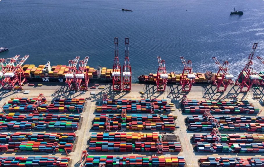 Ocean freight services background