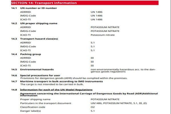 A person reviewing a Material Safety Data Sheet (MSDS)