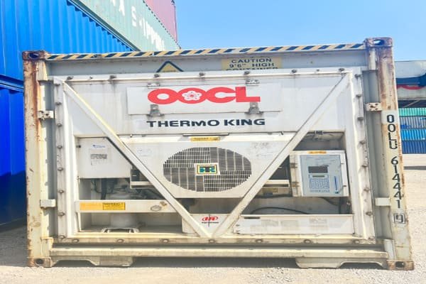 Various types of special cargo like ISO tanks and oversized machinery