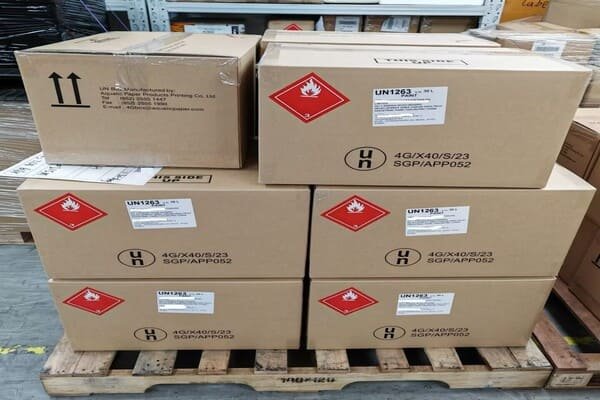 The black and white Limited Quantity "Y" mark for air transport