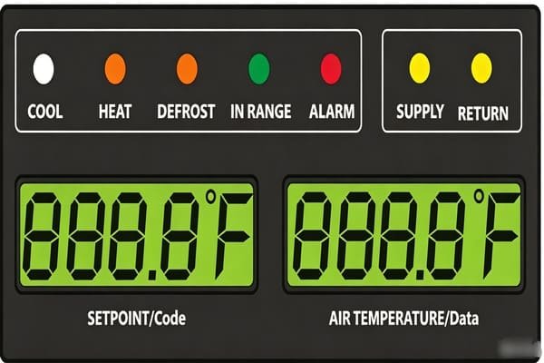 A shipping manager reviewing a Bill of Lading and temperature data logs