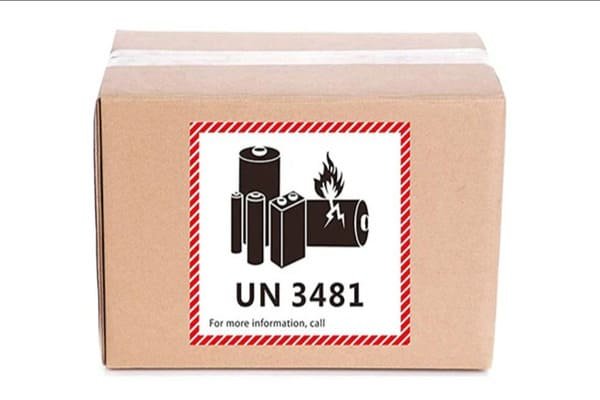 A close-up of an IMDG dangerous goods declaration form