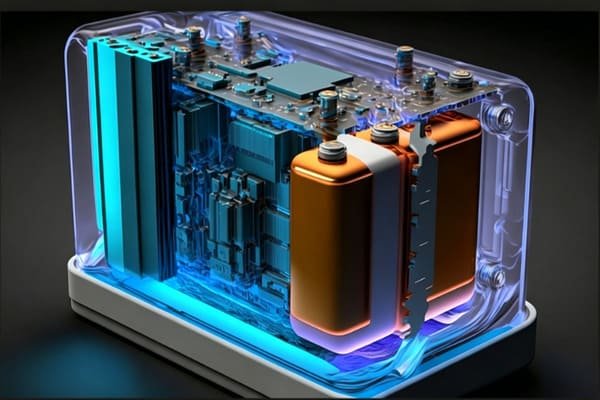 A collage of different types of energy storage systems