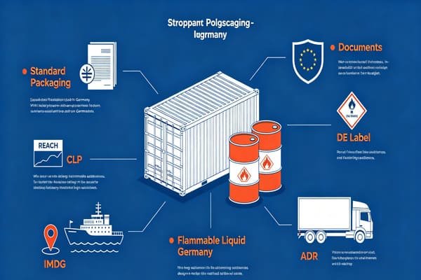 German customs and EU REACH compliance for importing flammable liquids from China