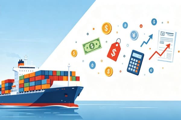 Sea freight cost breakdown for shipping dangerous goods from China to Germany