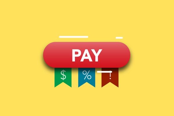 A graphic of a bank building with a cross through it, symbolizing blocked payments and financial sanctions.