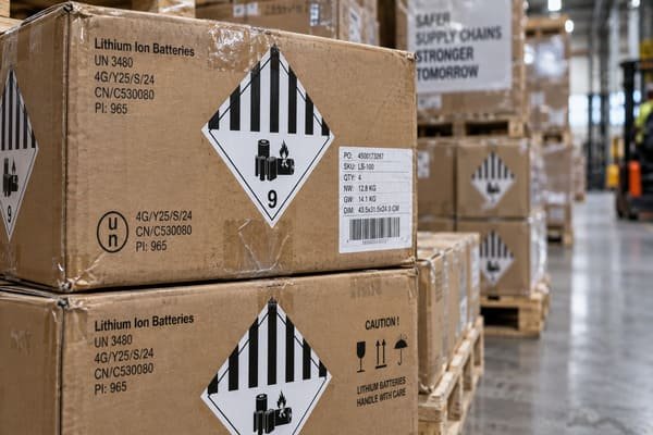 dangerous goods labeling requirements for consolidated shipments from China