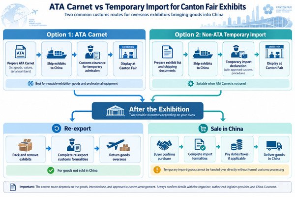 Reference Flowchart for ATA Carnets and Temporary Import Procedures